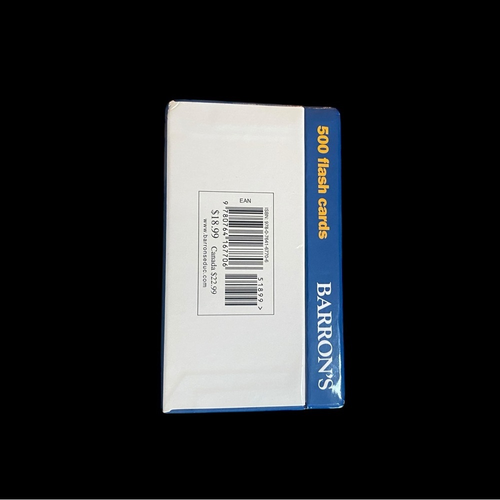Barron's GRE Flash Cards - Picture 5 of 7